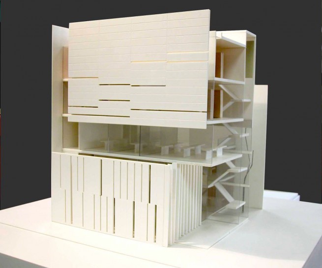Edificio del SERVEF_Maqueta Océano Naranja