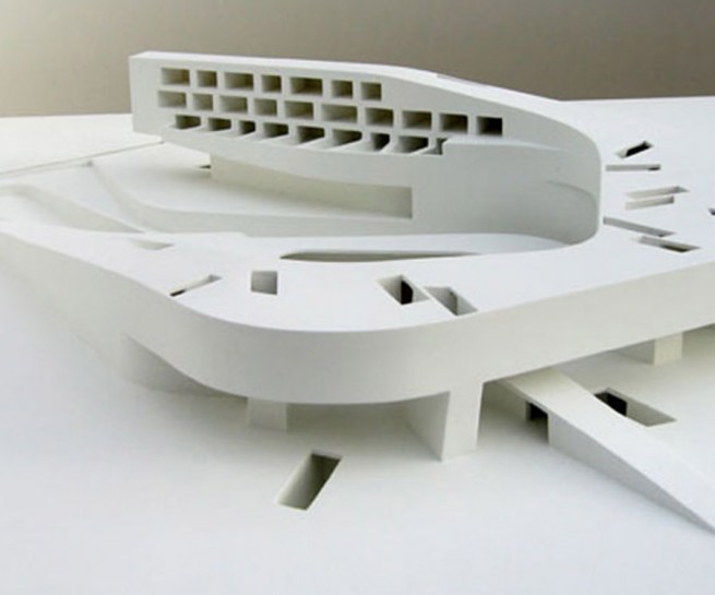 Centro de Talasoterapia, maqueta de Océano Naranja