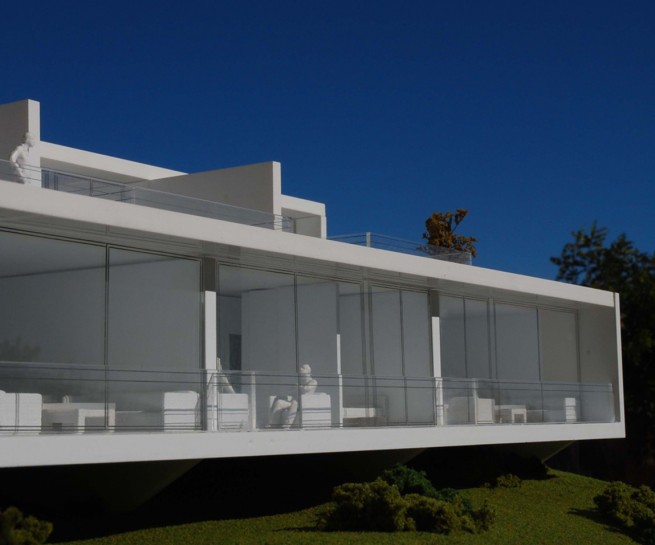 vivienda tipo Urbanización Alfáz de Pi 1, maquetas Océano Naranja