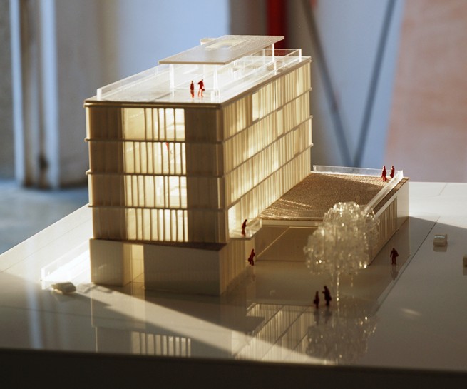 Ayuntamiento en Oropesa del Mar 1_maqueta Océano Naranja