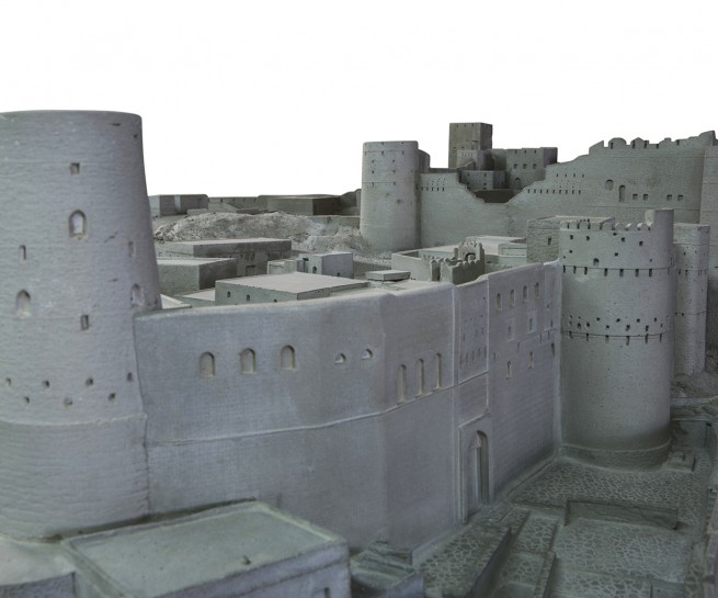 Bahla fort, Omán. Maqueta de Océano Naranja.