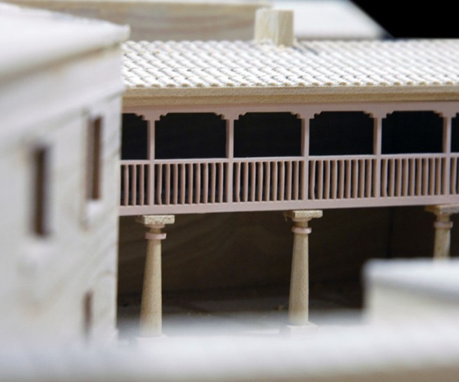 Maqueta realizada para MUSEO CASA DEL HIDALGO