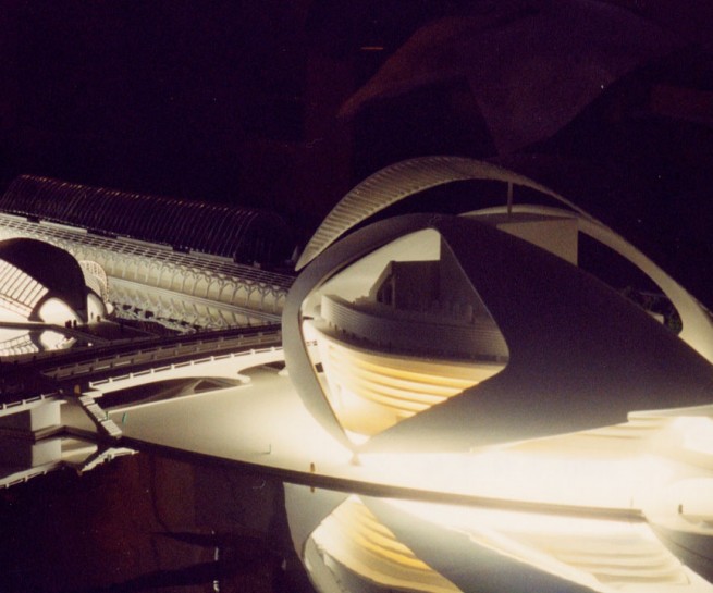 Ciudad de las Artes y klas Ciencias.Valencia.