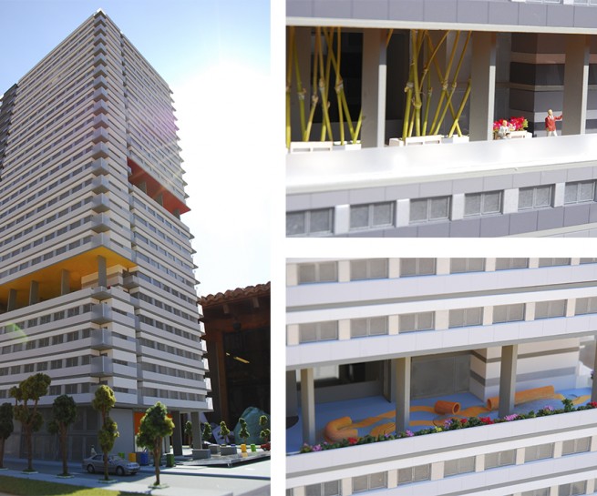 Torre en Alzira_Océano Naranja maquetas